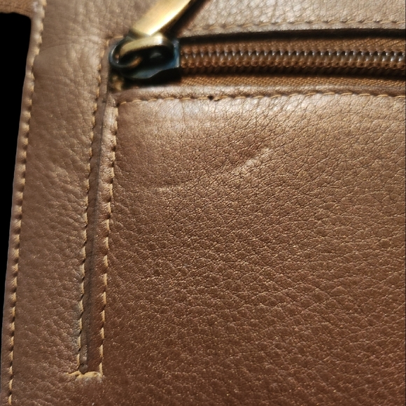 Minimalist SCADA Belgium Brown Leather Wallet with Pebble Finish and Slim Design - Picture 8 of 8